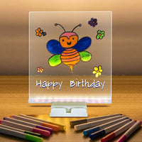 7.5* Inches DIY Writing Acrylic LED Lamp Tablet