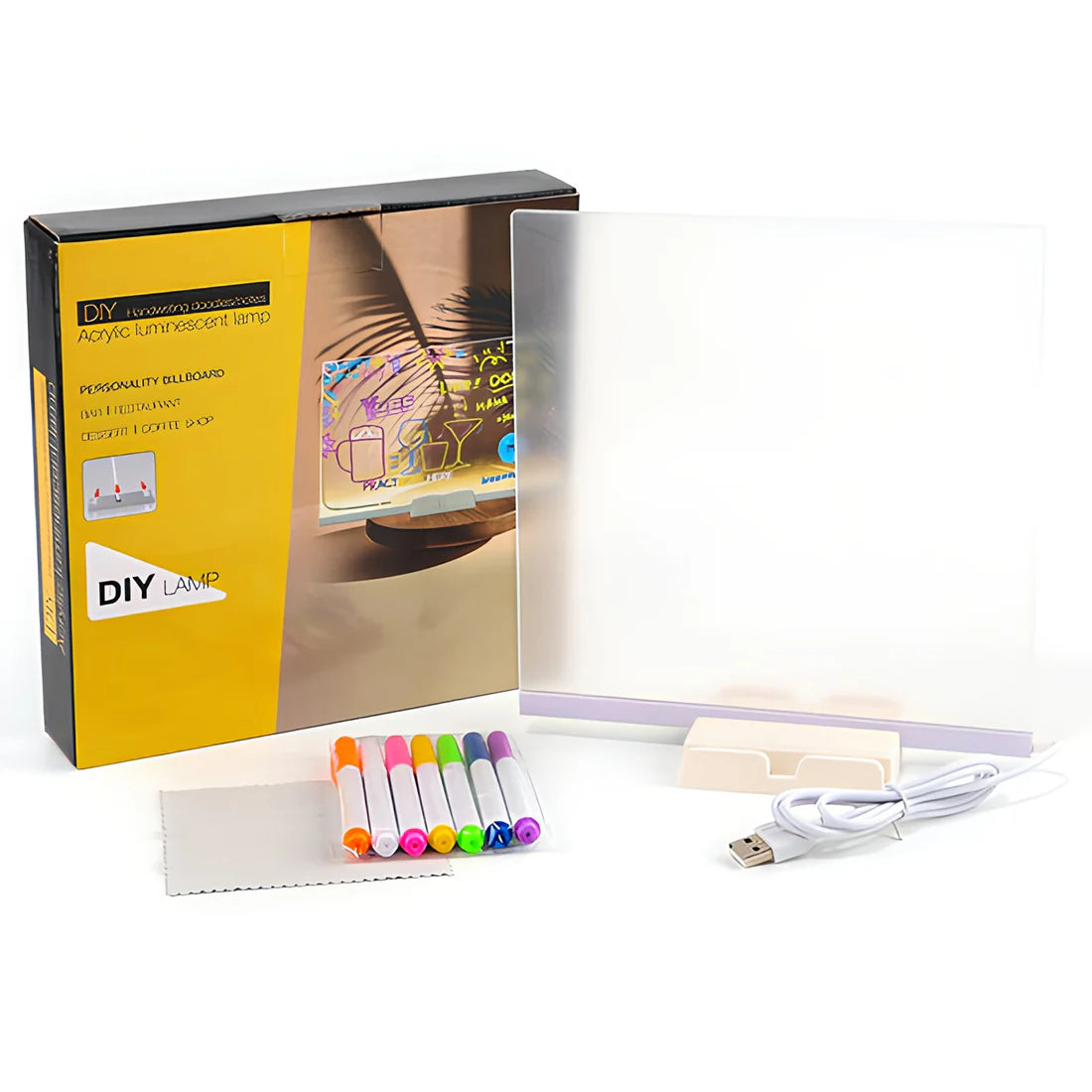 5.9* Inches DIY Writing Acrylic LED Lamp Tablet