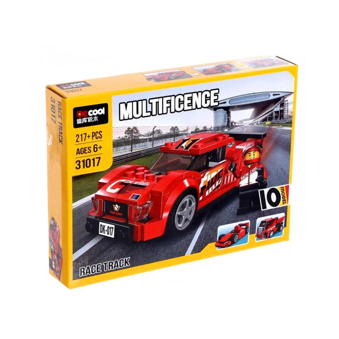 DIY Racing Model Bricks Set - 217+Pcs