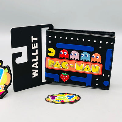 Pac-Man Theme Premium PU Wallet