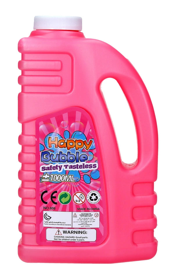 1000ml Colorful Bubble Solution Bottle