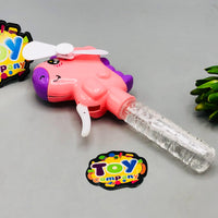 Pony Horse Handheld Fan & Bubble Stick - 1Pc