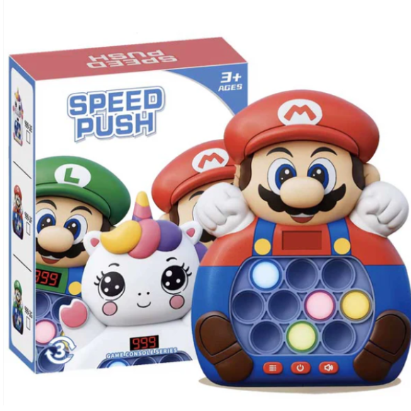 Multi-Modes Electronic Super Mario Pop Puzzle Game