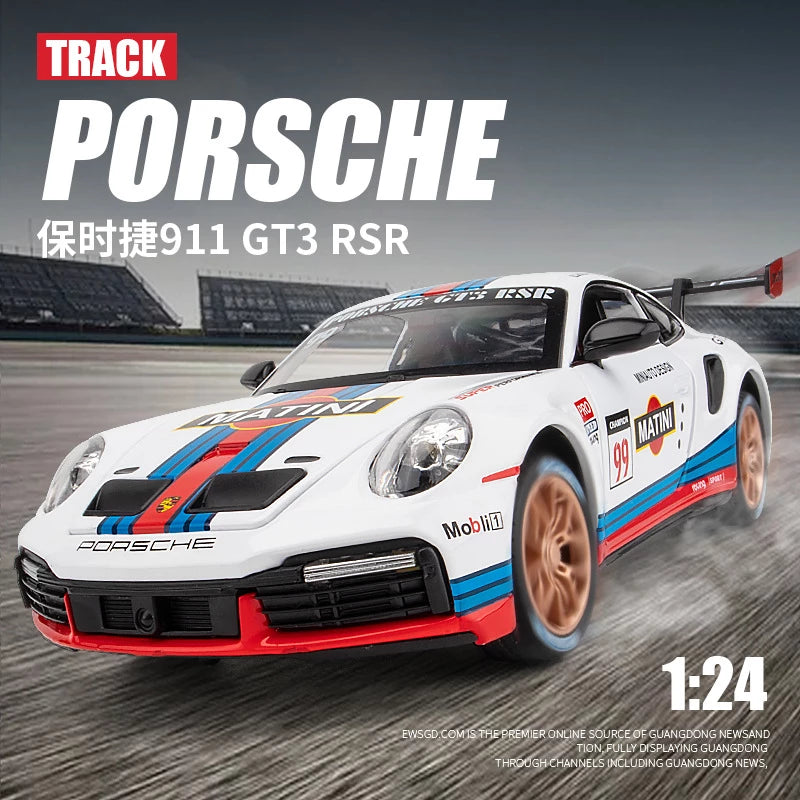 1:24 Diecast Sports Porsche GT3 RSR