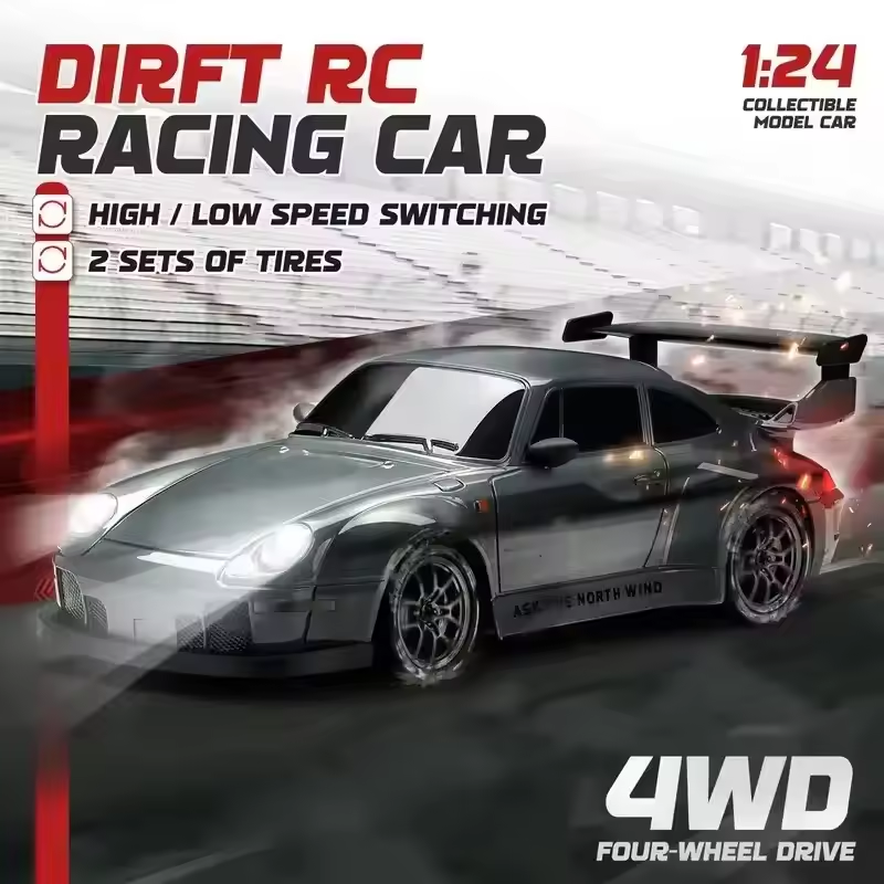 1:24 RC Porsche 4WD Drift Car