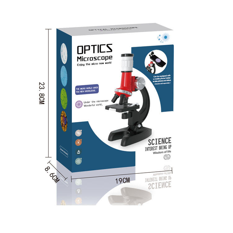 Portable Kids Science Optical Microscope Set