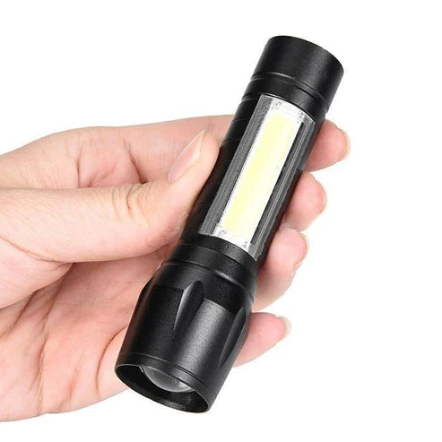 Telescopic Zoom Flashlight