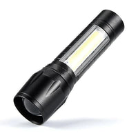 Telescopic Zoom Flashlight
