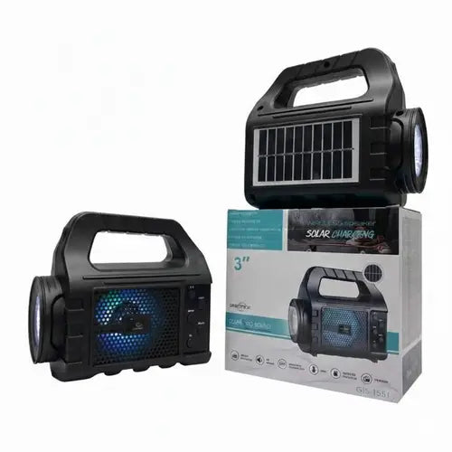 Rechargeable Battery Solar Charging Portable Speaker 