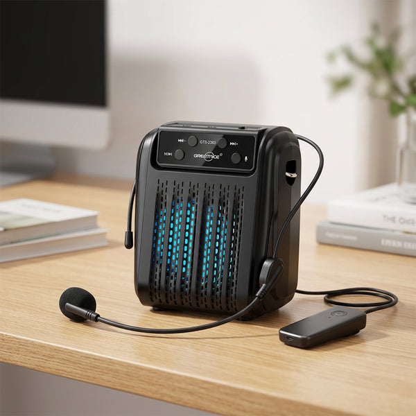Portable Speaker With Wireless Headset