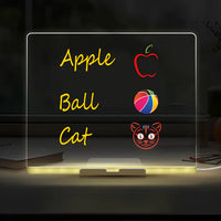 7.5* Inches DIY Writing Acrylic LED Lamp Tablet