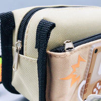 Premium Game Themed Kids Pencil Pouch - Beige