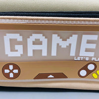 Premium Game Themed Kids Pencil Pouch - Beige
