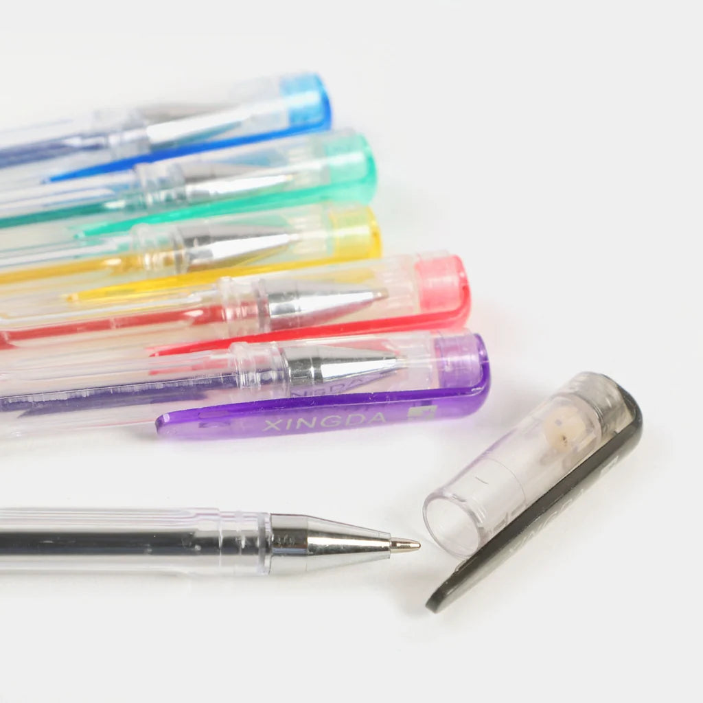 6Pcs Premium Glitter Pens