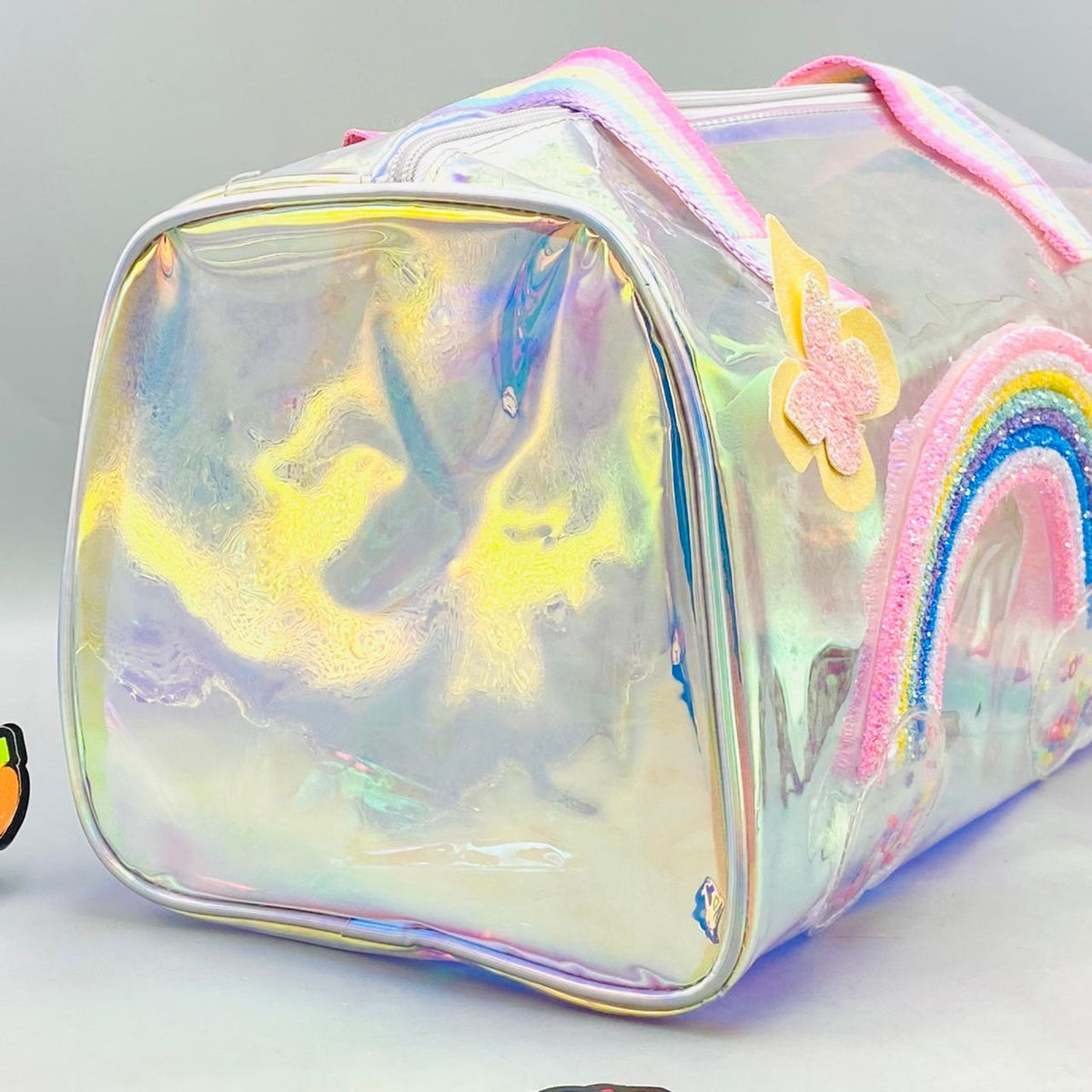 Premium Holographic Rainbow Duffle Bag