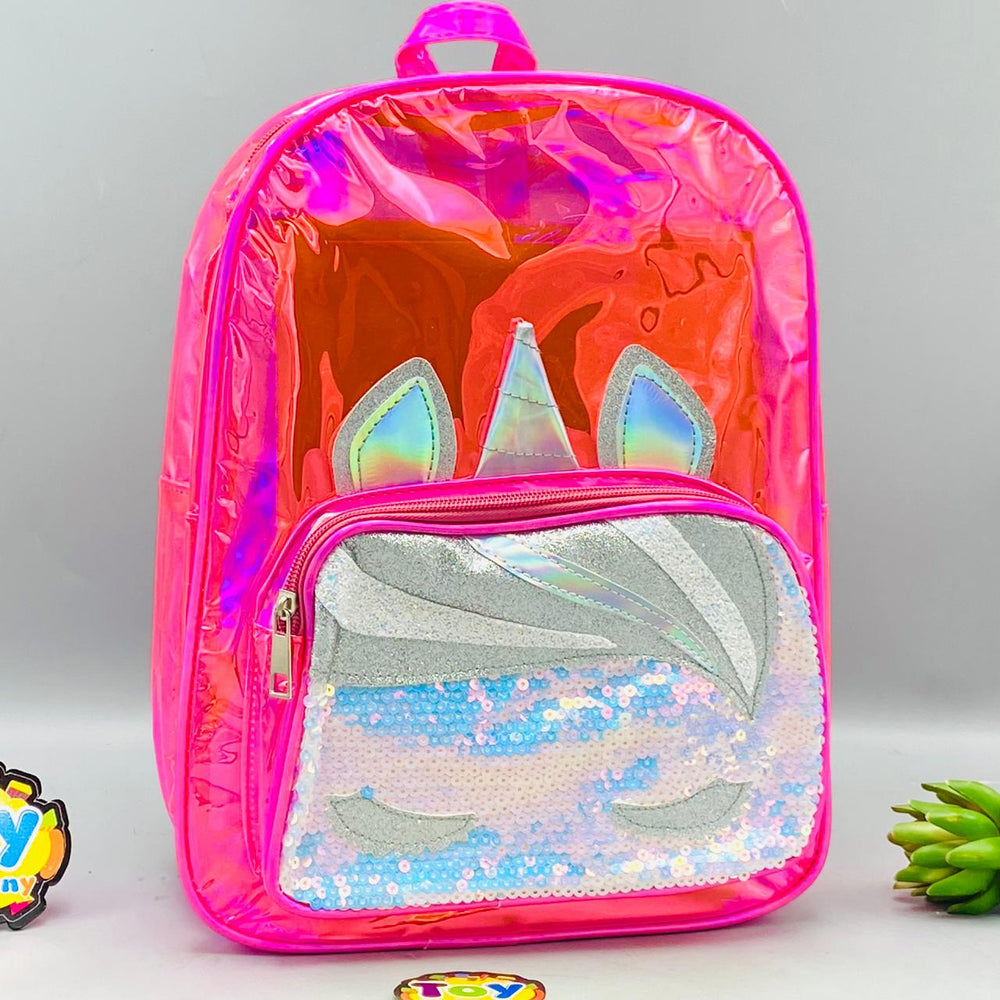 Premium Holographic Unicorn Sequin Backpack