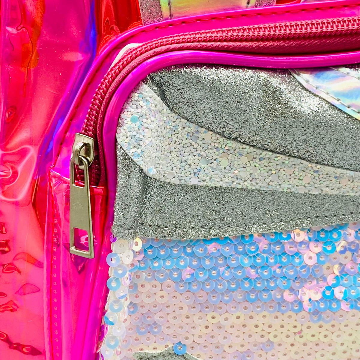 Premium Holographic Unicorn Sequin Backpack