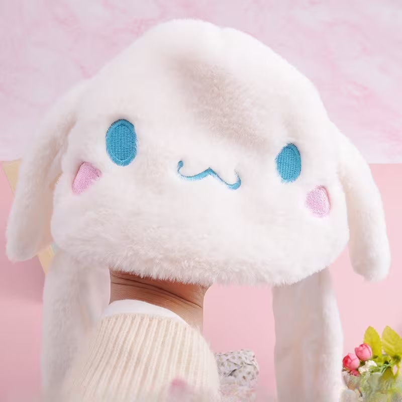 Premium Kids Cinnamoroll Luminous Glowing Ear Flaps Cap