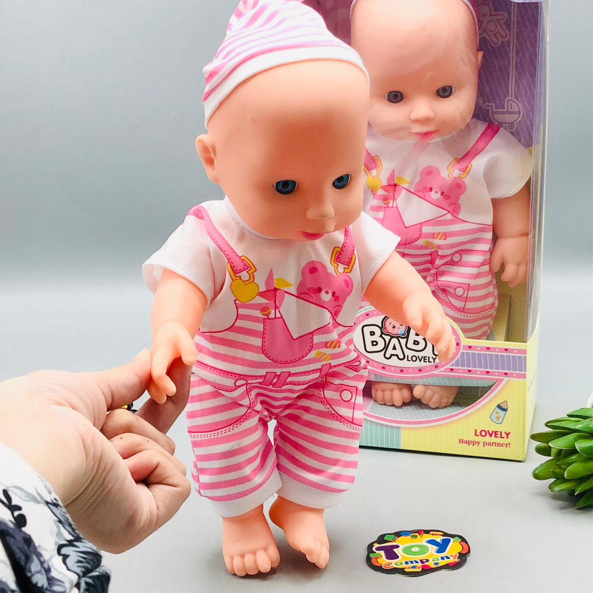 10* Inches Premium Movable Joints Boy Doll With Music