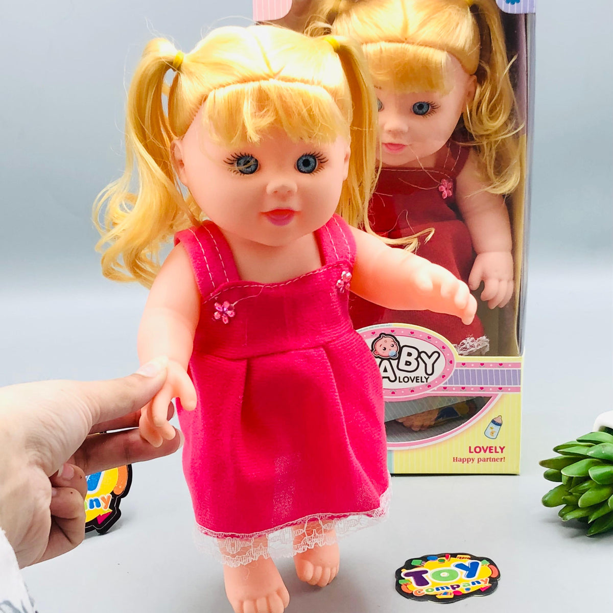 10* Inches Premium Movable Joints Girl Doll With Music