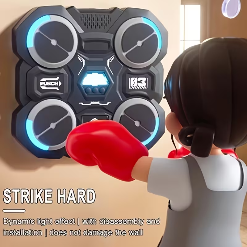 Battery Operated Premium Musical Boxing Target Machine