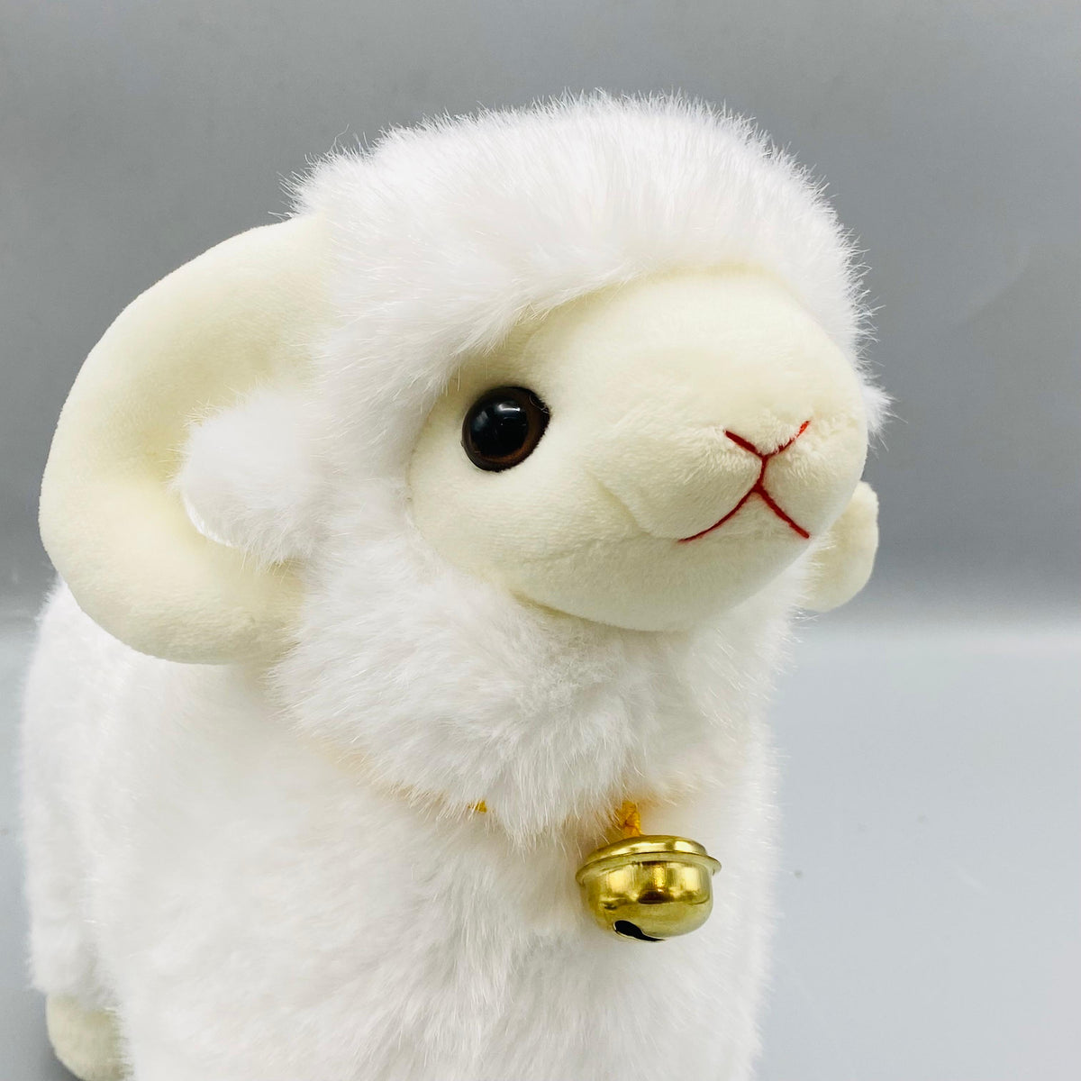 9 Inch Premium Sheep Stuff Toy - White