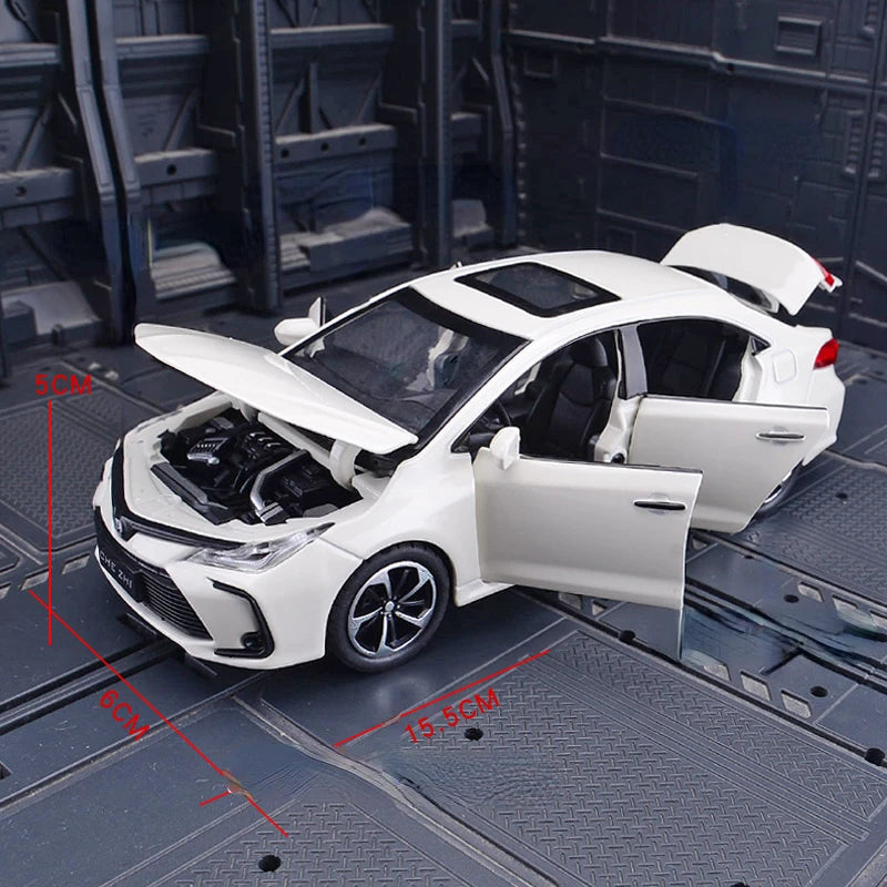 1:32 Diecast Toyota Corolla Hybrid Model Car