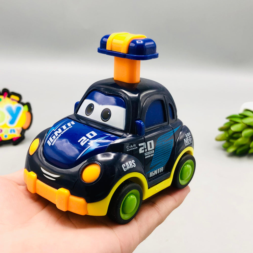 Press & Go Cute Mini Racing Cars - 1Pc