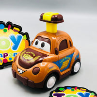 Press & Go Cute Mini Racing Cars - 1Pc