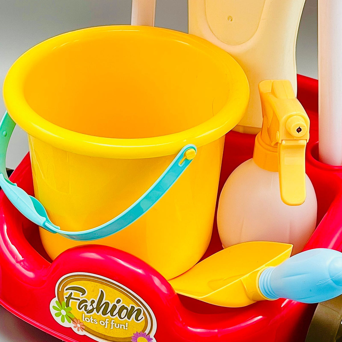 Pretend Play Grow Flower Trolley Set