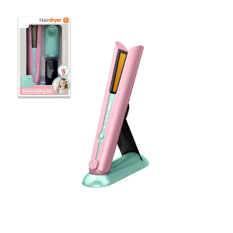 Pretend Play Girls Deluxe Hair Dryer Toy