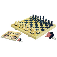3in1 Premium Classic Chess Game Play Set