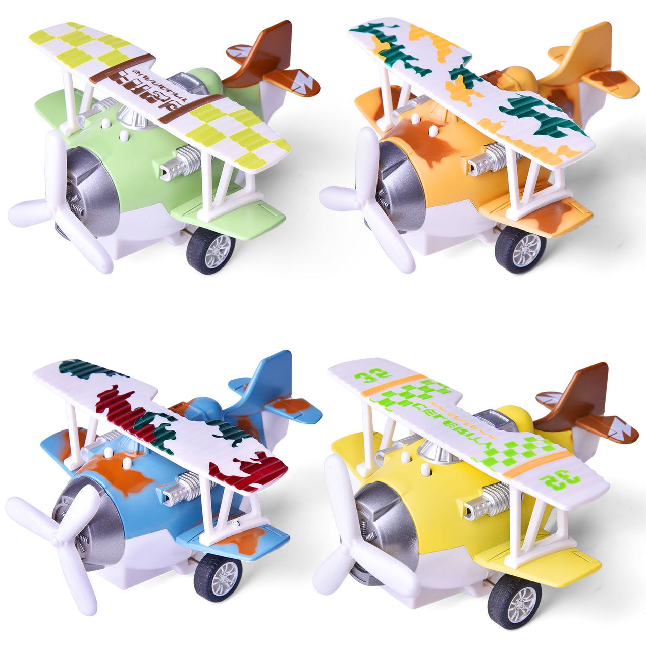 Pull-Back Diecast Aircraft Model with Lights & Sound