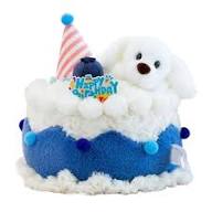 8* Inch Puppy Cake Stuff Toy 
