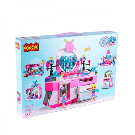 4 in 1 COGO Beauty Salon - 648Pcs