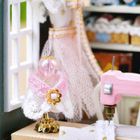 DIY Miniature Beatific Atelier With LED Lights