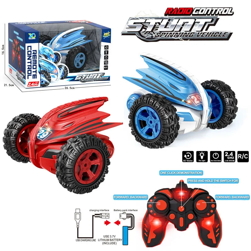 2.4Ghz RC Stunt Spinning Vehicle