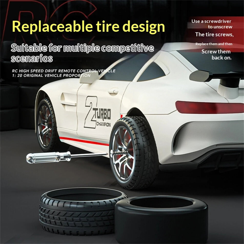 1:20 RC 2.4GHz AMG Turbo Drifting Car