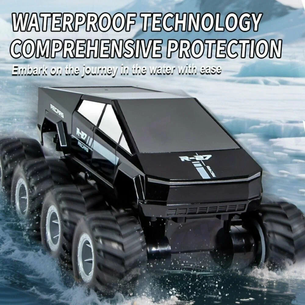 2.4G RC 8WD Tesla Amphibious Armored Truck