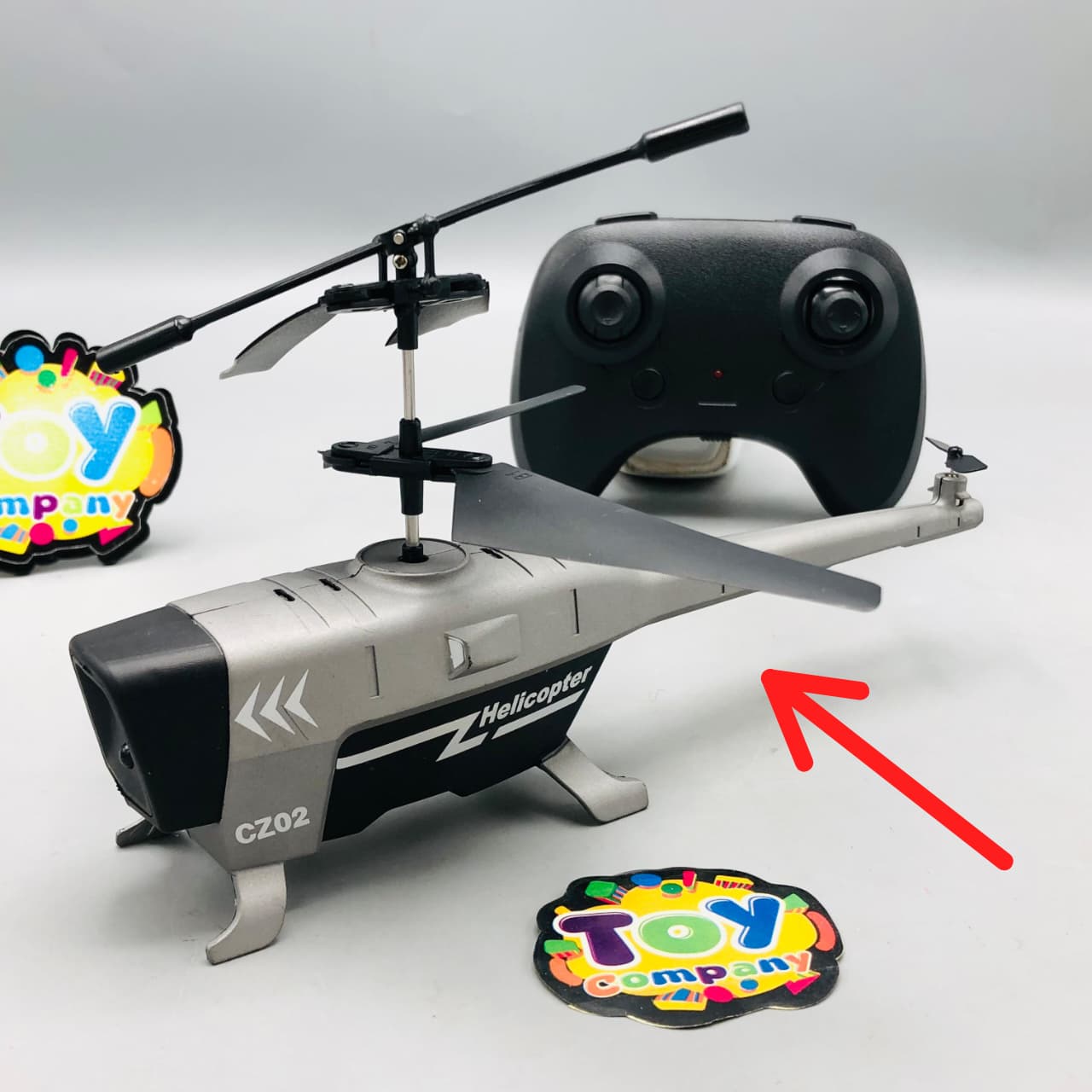 RC Black Ant Obstacle Avoidance Flying Helicopter - Major Fault