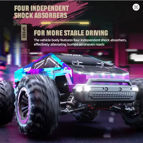 RC Cyberpunk High Speed Carbon Brush Off-Road Truck