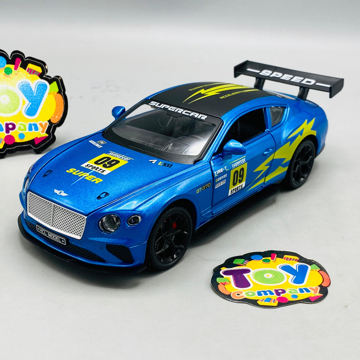 1:22 RC Diecast Bentley Continental GT Model Car With Smoke
