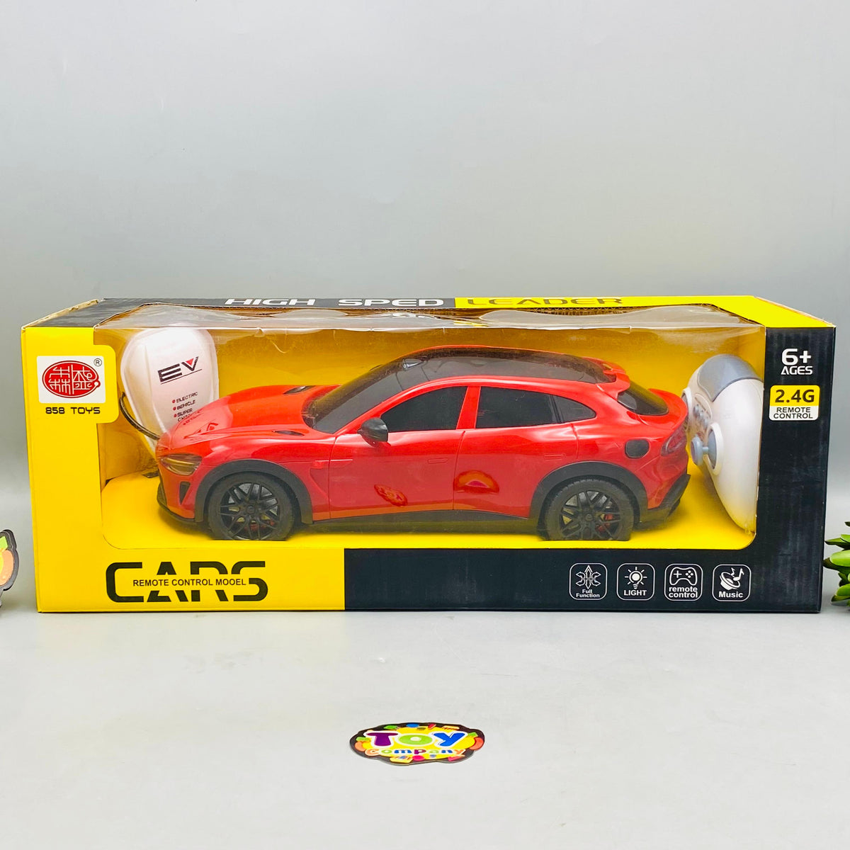 RC Electric Tesla Y Model With EV Charger