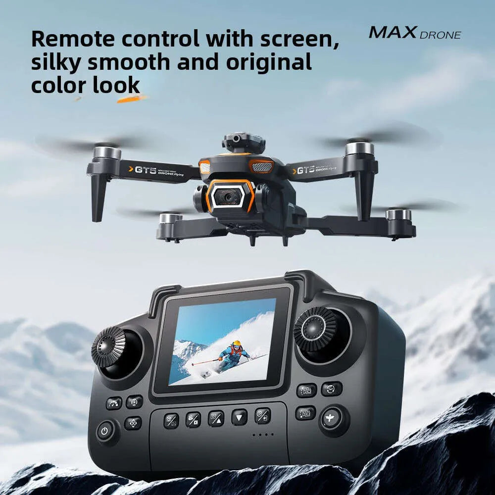 2.4G RC GT5 Flying Drone With Screen