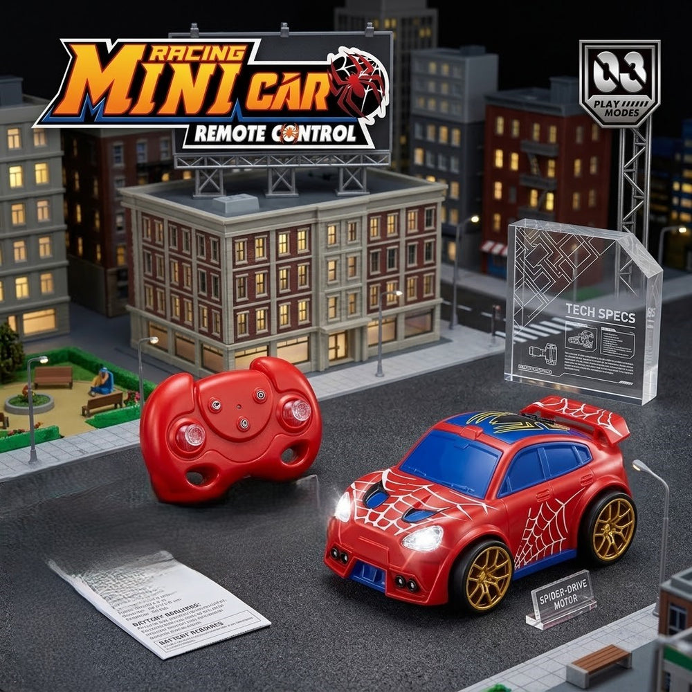 RC Spider Mini Follow & Escape Mode Drift Car