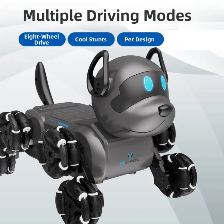 2.4GHz RC Stunt Mechanical Robot Dog