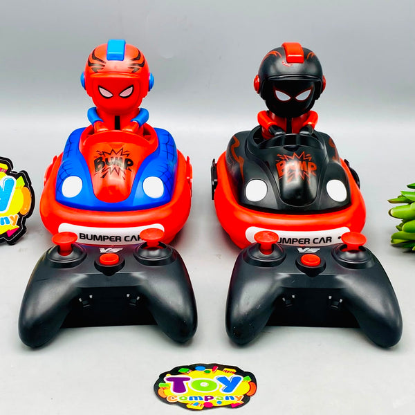 RC Two Player Spiderman Themed Bumper Car