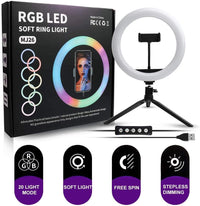 RGB LED Soft Ring Light