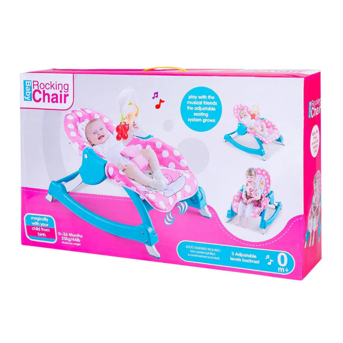 Multi-functional 3in1 Musical Baby Rocking Chair