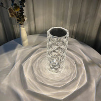 Crystal Table Lamp-USB Charging & Touchable